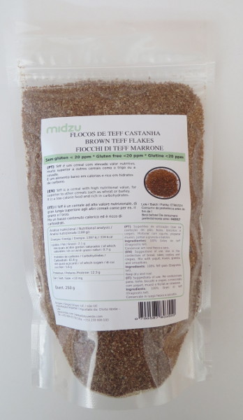 Fiocchi di Teff scuro - 500 g