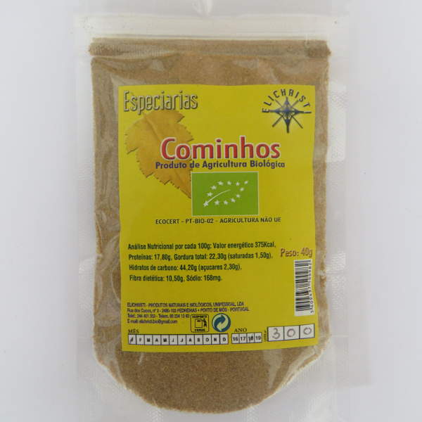 Polvere di Cumino Biologico 40 g