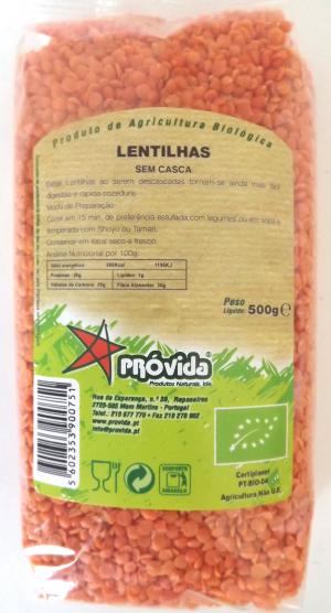 Lenticchie arancioni biologiche - 500 gr