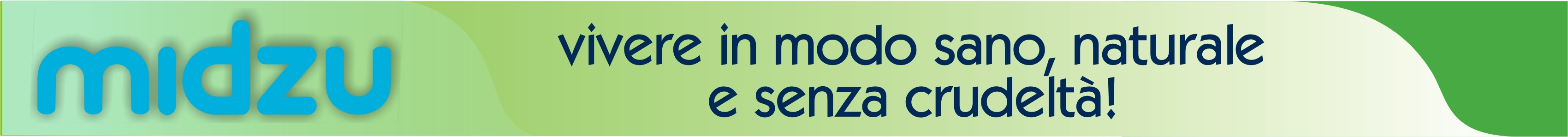 Midzu: vivi sano e senza crudeltà